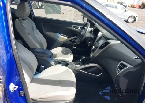 2012 Hyundai Veloster Base W/Gray из США, поврежденный, VIN KMHTC6AD4CU047176